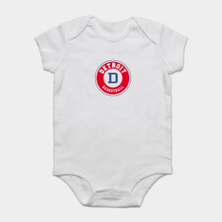 Detroit basketball Baby Bodysuit